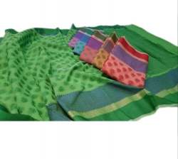 Cotton Printed Casual Wear Saree For Women