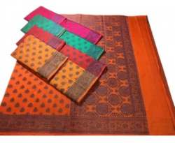 New Collection Cotton Buti Saree For Women