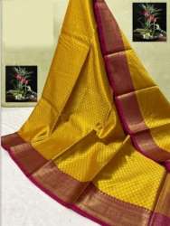Ladies Kora Muslin Tanchoi Soft Silk Saree