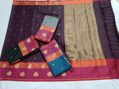 Designer Pallu With Butta Design Banarasi Saree by parveen sarees and sons