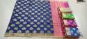 Party wear Soft Banarasi Semi Silk Saree  thumb 1