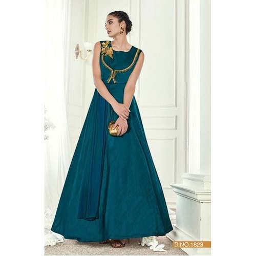 Round neck Stylish Gown  by Panihari Selection