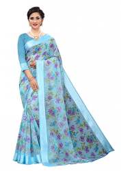 Buy Shree Swastik Enterprise Cotton Printed Saree