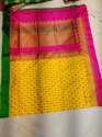 Festive Wear Yellow Pattu Silk Saree