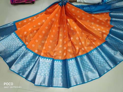 South Indian Kuppadam Pattu Silk Saree