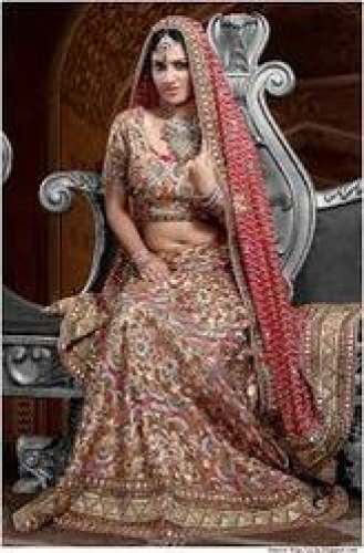 Heavy Embroidered Bridal lehenga  by Eye Candys Clothl9