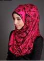 Printed Ladies Rida Islamic Hijab