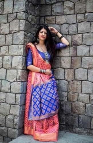 Buy Patola Silk Saree By kesariya saree by Kesariya Sarees