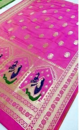 Get Fancy Banarasi Dupatta By Kesariya Sarees by Kesariya Sarees