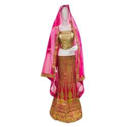 Designer  Embroider Wedding Wear Lehenga