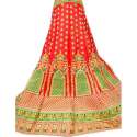 Embroider Wedding Wear Red Lehenga thumb 1