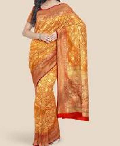 Fancy Party Wear Silk Saree by Radhika Creations