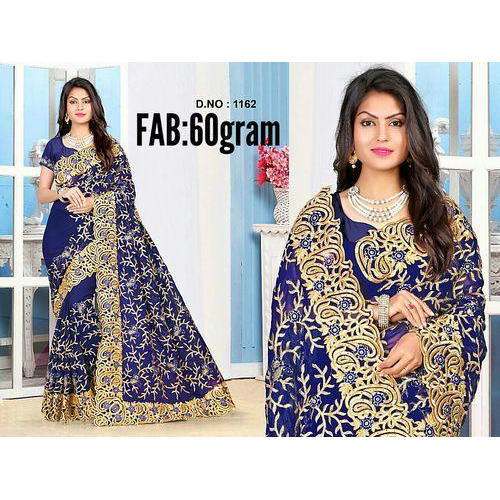 Printed  Designer Saree by SKV Media Service