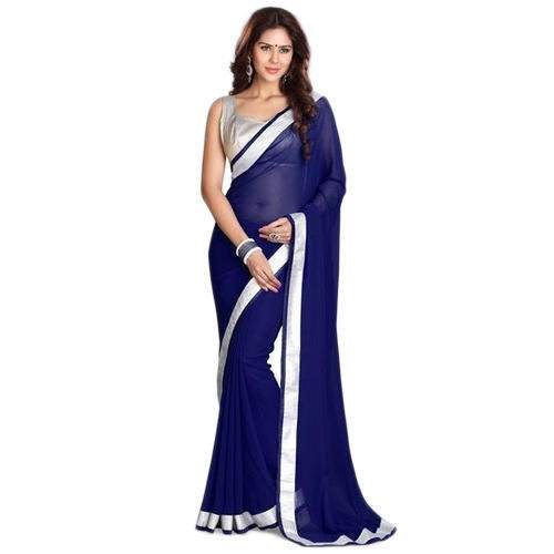 Zari Party Wear Saree by SKV Media Service