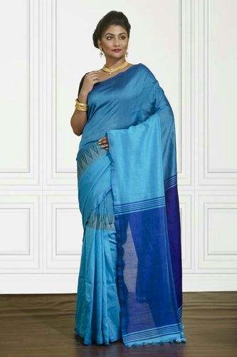 Designer Plain Fancy Handloom Saree by Urnas Collection