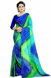 Morpinch Printed Bandhani Saree