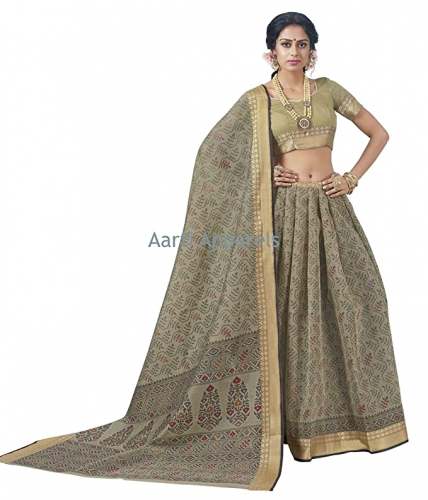 Get Gadwal Cotton Saree By Aarti Apparels by Aarti Apparels