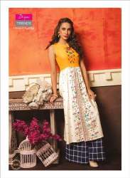 Casual Printed Sleeveless Kurti