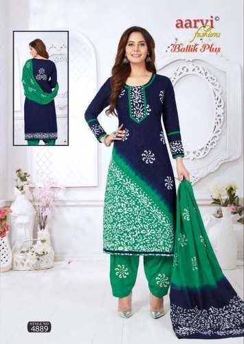 Komal Art Cotton Unstitched Suit