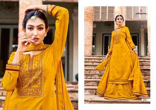 Ladies Rayon Palazzo Suit