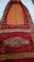 Gujarati Traditional Bandhani Silk saree  thumb 1