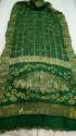 Gujarati Traditional Bandhani Silk saree  thumb 2