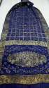 Gujarati Traditional Bandhani Silk saree  thumb 3