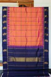Pure Handloom Kanchi Pattu Silk Saree 