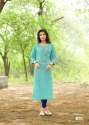 Straight Rayon Kurti by Rangjyot Siana Vol - 1 thumb 2
