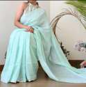 Beautiful Linen By Linen Saree