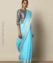 Beautiful Linen By Linen Saree thumb 12
