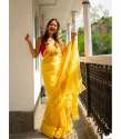 Beautifully Crafted Kota doria Saree collection thumb 10