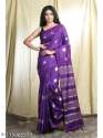 Checks Design Semi Silk Saree by Goodwill of Linen thumb 2