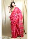 Checks Design Semi Silk Saree by Goodwill of Linen thumb 3