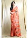 Checks Design Semi Silk Saree by Goodwill of Linen thumb 4