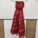 Checks Pattern Cotton Slub Dupatta thumb 8