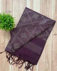 Checks Pattern Kota Silk Saree