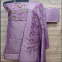 cotton embroidered work suit material thumb 5