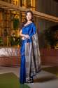 Tussar ghicha screenprint Silk Saree thumb 11