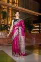 Tussar ghicha screenprint Silk Saree thumb 8