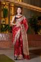 Tussar ghicha screenprint Silk Saree thumb 9