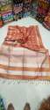 Fancy Pure Tissue Linen Saree thumb 1