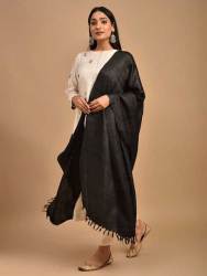 Fancy Tussar ghichha silk dupatta 