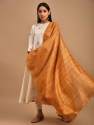 Fancy Tussar ghichha silk dupatta  thumb 3