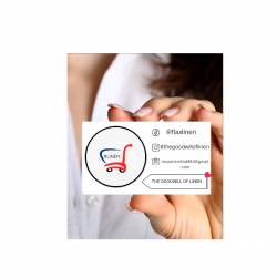 the goodwill of linen logo icon