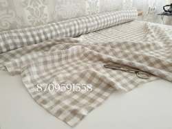 New Checks Linen Checks And Strips Fabric