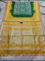 New Collection Cotton Linen Batik Print Saree