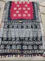 New Collection Cotton Linen Batik Print Saree thumb 16