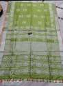 New Collection Cotton Linen Batik Print Saree thumb 2