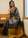 New Collection Tissue Linen Saree thumb 1